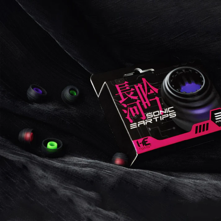 HE Sonic eartips Black